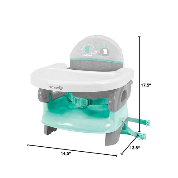 Baby Portable Booster Seat Folding Table Feeding High Chair Compact Toddler Tray - Picture 3 of 7